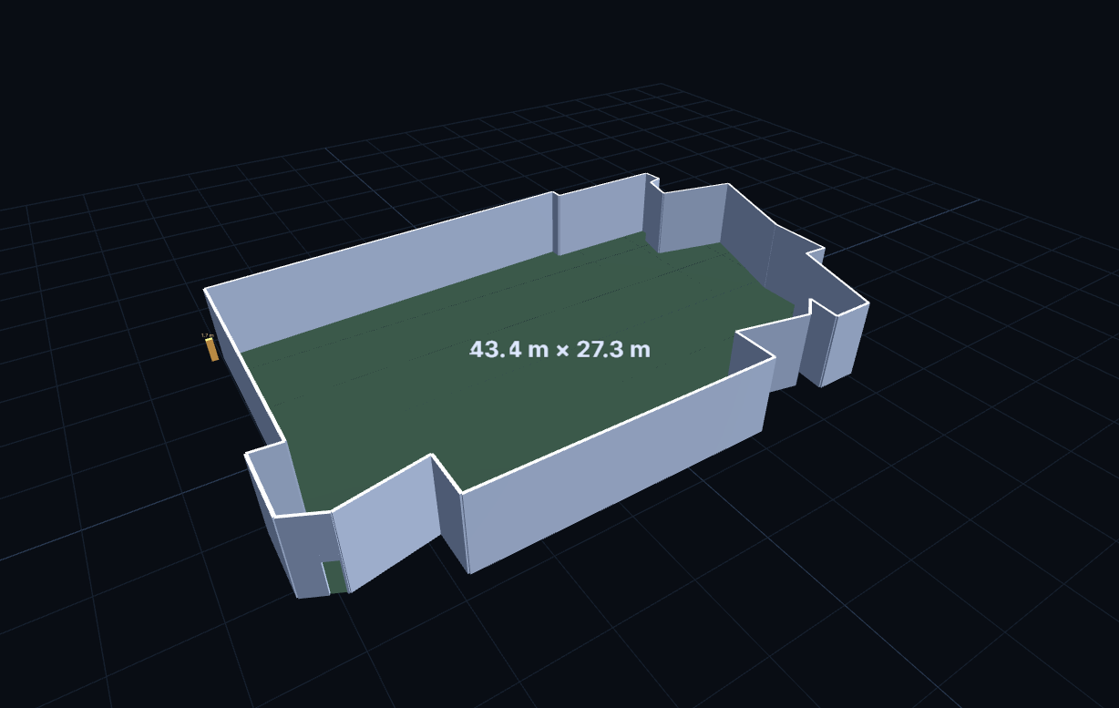 Conrad ballroom rebuilt in walkable 3D